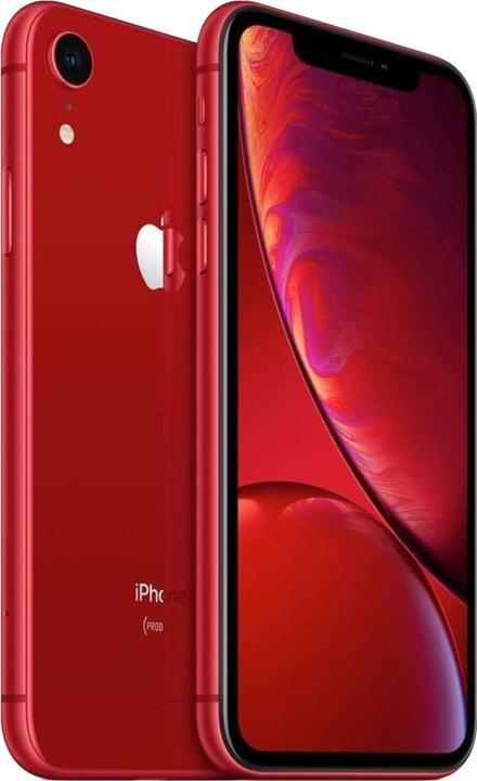 Actual product image Re!commerce iPhone XR (64 GB, Red, 6.10", 12 Mpx, SIM + eSIM, A / Like new)