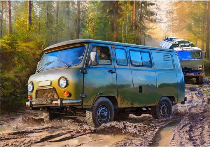 Immagine prodotto 1:35 Furgone militare russo UAZ 3909