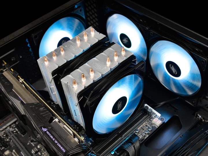 Produktbild Deepcool Neptwin RGB (158 mm)