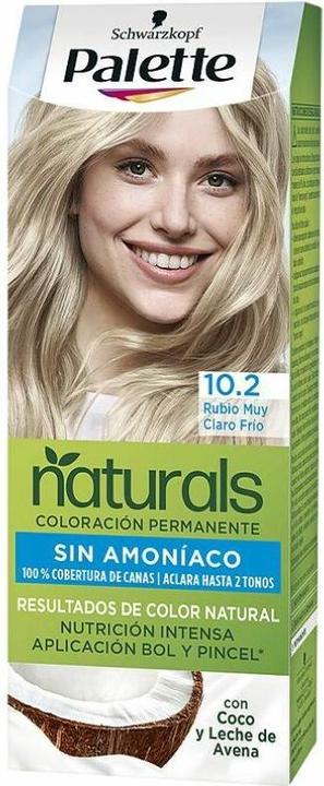 Palette NATURAL tinte #10.2-rubio muy claro frío (#10.2-rubio muy claro frío)
