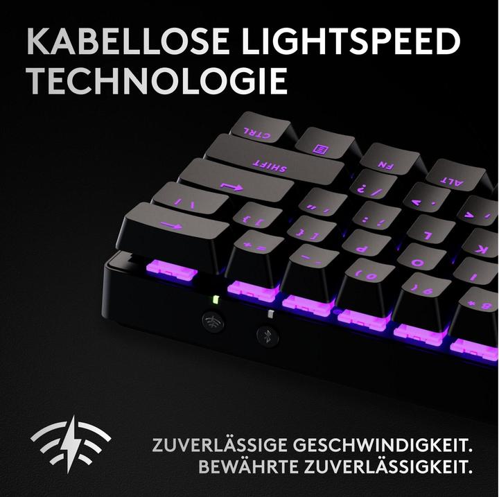 Actual product image Logitech G Pro X 60 (CH, Wireless, Cable)