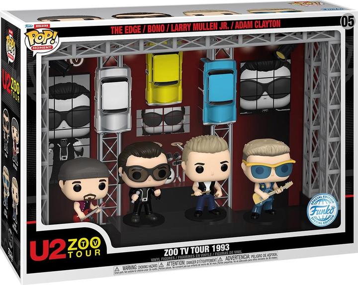 Actual product image Funko POP! Album DLX : U2 Zoo Tour (05) EXM