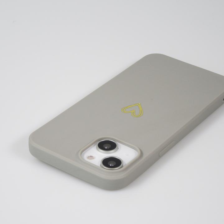 Immagine prodotto PhoneLook Cover in silicone opaco design cuore oro (Apple iPhone 15)