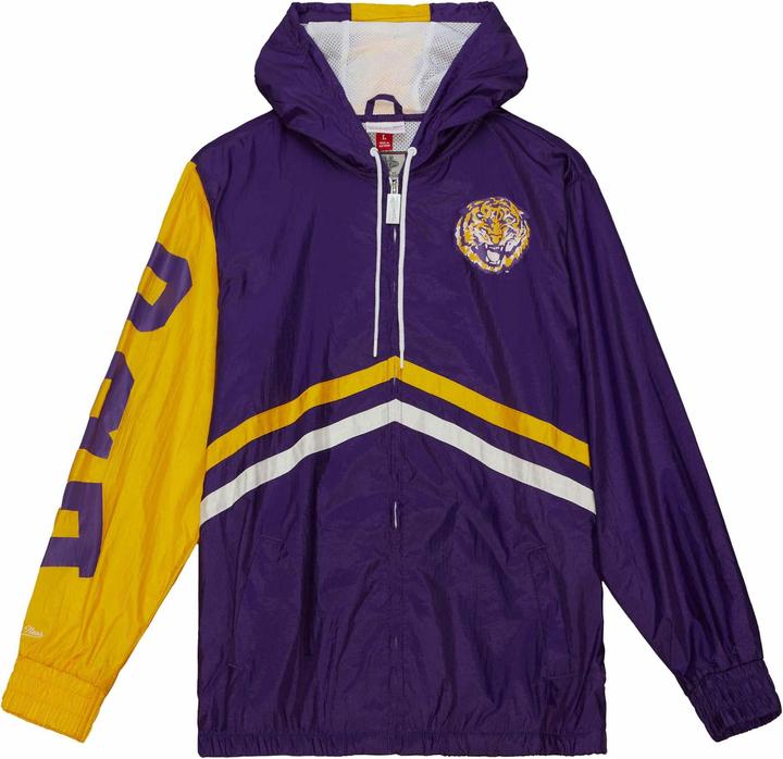 Actual product image Mitchell & Ness Windbreaker Veste Louisiana State (XL)