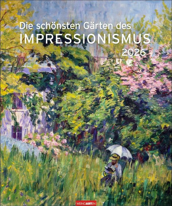 Actual product image Die schönsten Gärten des Impressionismus Edition Kalender 2026 (46 x 55 cm, German)