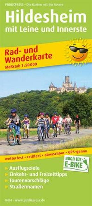 Image du produit PublicPress Carte de randonnée à vélo et à pied Hildesheim Le