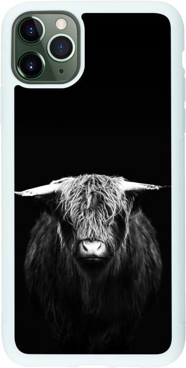 Image du produit PhoneLook Coque Silicone rigide blanc Highland calf black (Apple iPhone 11 Pro Max)