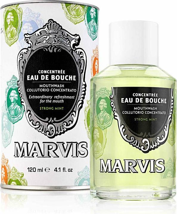 Image du produit Marvis Menthe forte (120 ml, Rince-bouche)