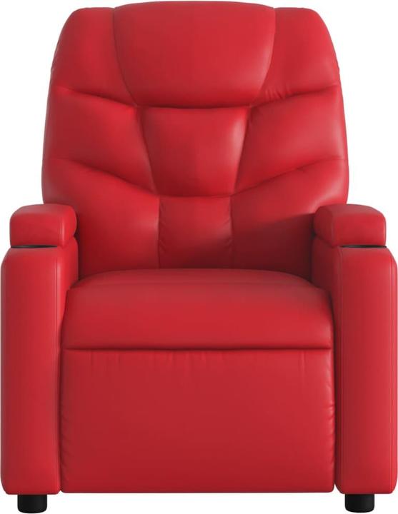 Produktbild VidaXL Massagesessel Rot Kunstleder,Farbe: Rot,Material: Kunstleder