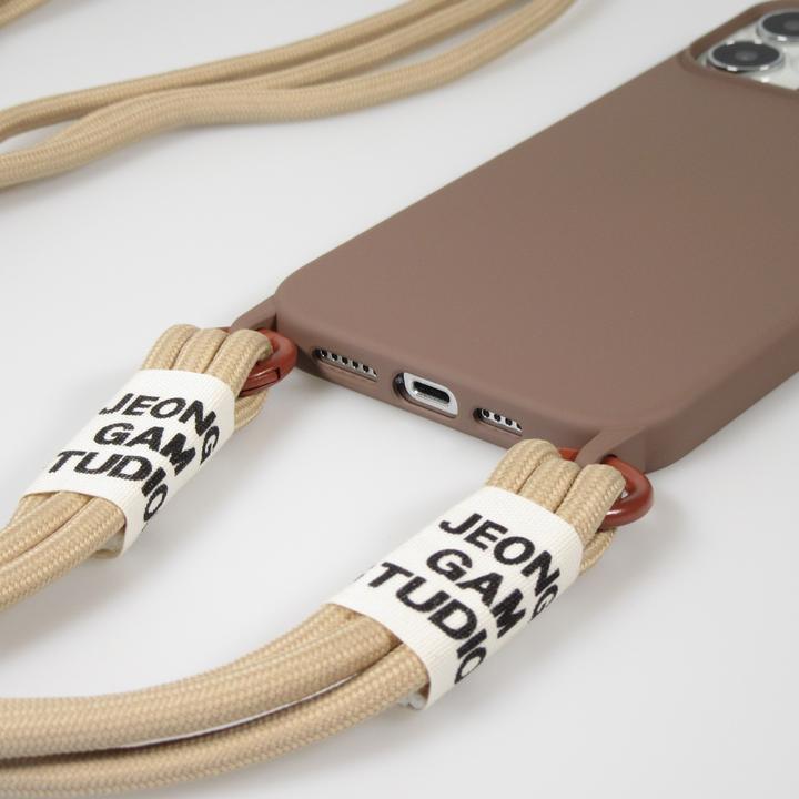Immagine prodotto PhoneLook Manica Silicone Moda Jeong Gam Studio Ridere spesso con collo Cordone (Apple iPhone 13 Pro)