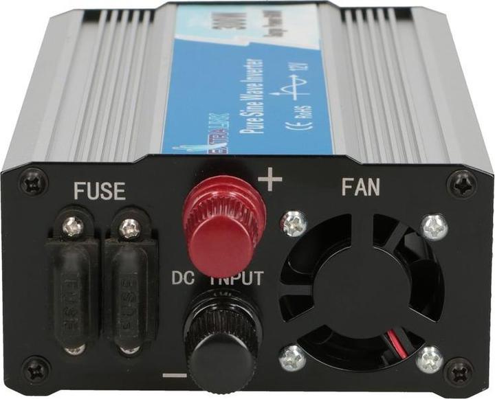 Actual product image Extralink CAR VOLTAGE CONVERTER 12V - 230V, 300W, PURE SINUS OPIP-300W