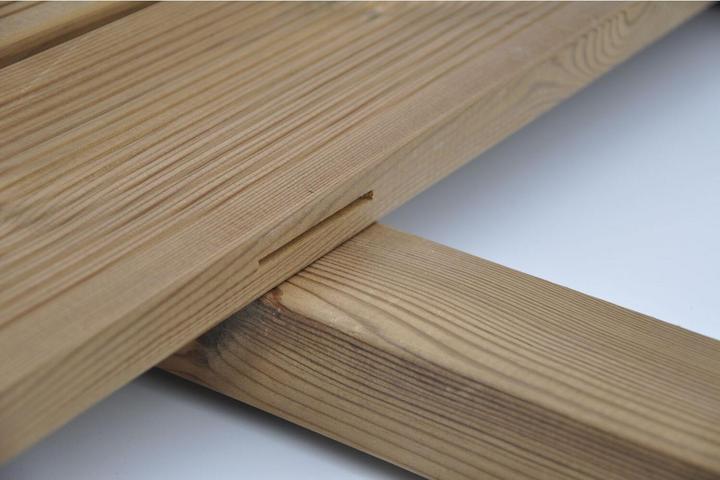 Produktbild Karle und Rubner Terraflex Abstandhalter 6 mm fr Holz-Unterkonstruktion mit Edelstahlschraube A4 5x50 mm 1 Pack = 1 (120 x)
