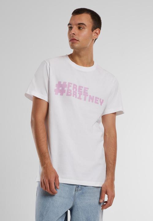 Actual product image Mister Tee Free Britney - 16618 (M)