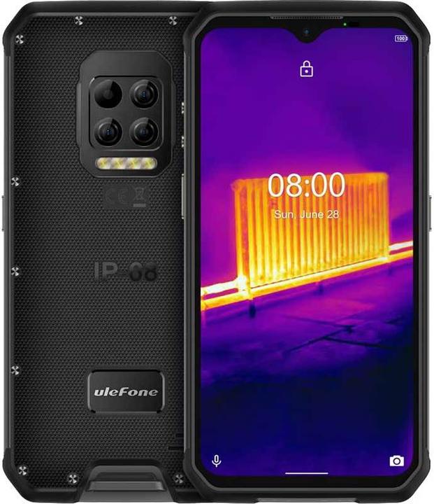 Ulefone Armor 9 (128 GB, Black, 6.30", Hybrid Dual SIM, 64 Mpx, 4G)