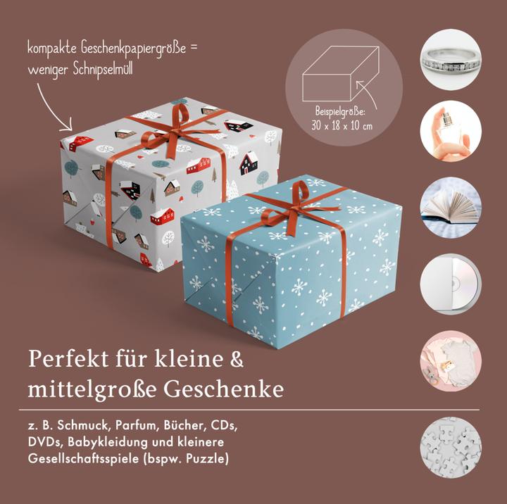 Produktbild Dabelino Geschenkpapier Set Weihnachten: Skandin (Geschenkpapier, 4 x)