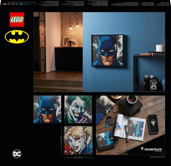Actual product image LEGO Jim Lee Batman Collection (31205, LEGO Art)