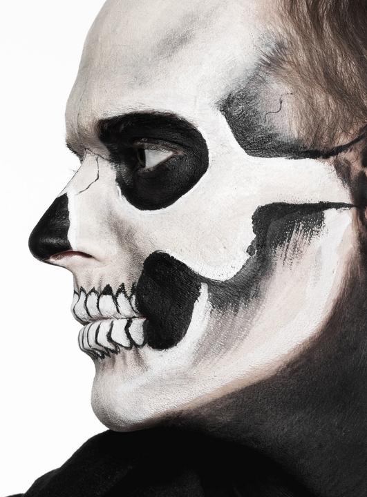 Produktbild Maskworld Make-up Set Totenkopf