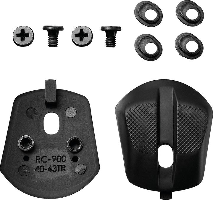 Shimano Replaceable Heel Pads black