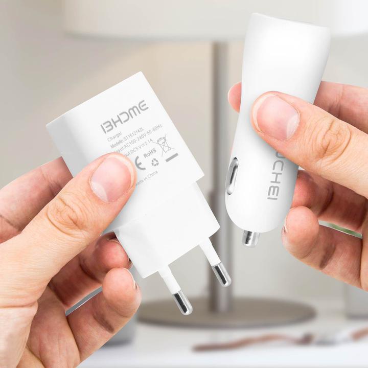 Produktbild Avizar 3-in-1 Ladegerät-Set + Micro-USB Kabel