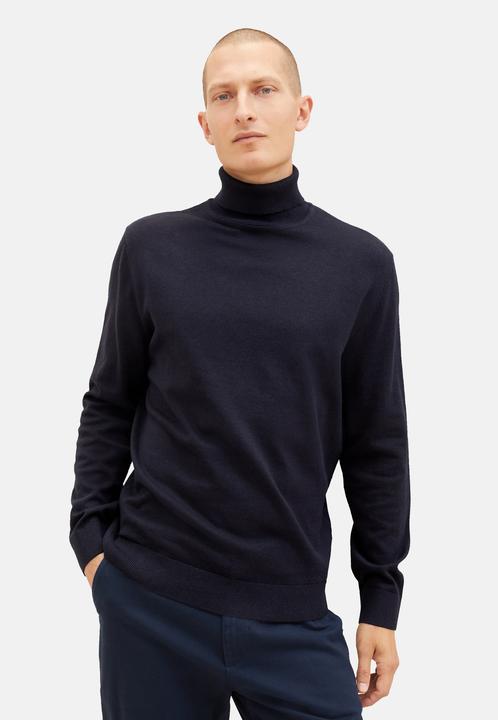 Produktbild Tom Tailor Pullover mit Rollkragen und Rippbündchen (L)