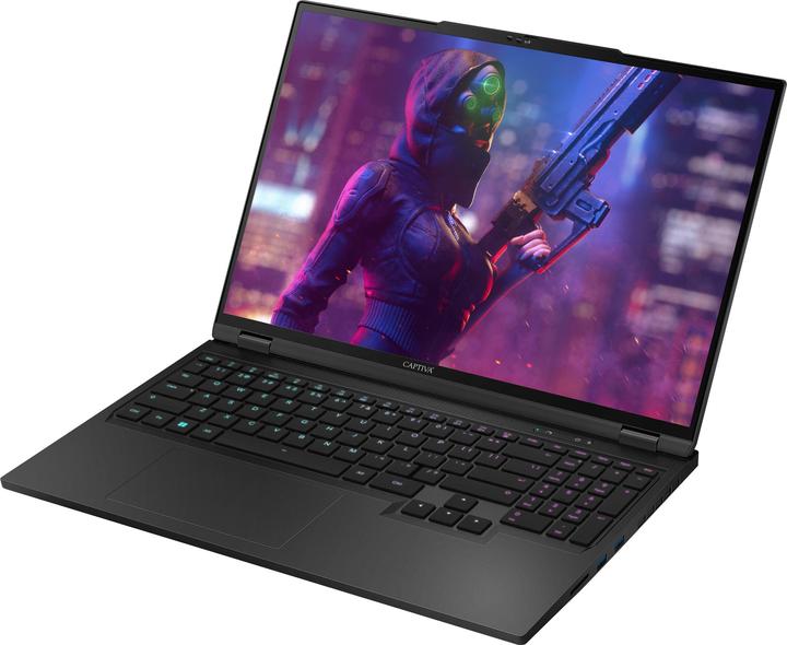 Image du produit Captiva Gaming haut de gamme I86-497 (16", Intel Core i9-14900HX, 16 Go, 256 Go, DE)