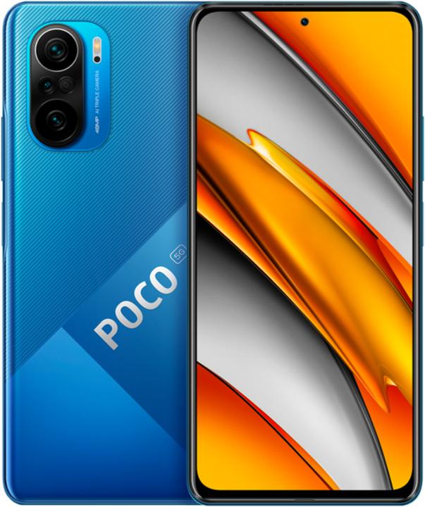 Produktbild Xiaomi Poco F3 (128 GB, Deep Ocean Blue, 6.67", Dual SIM, 48 Mpx, 5G)