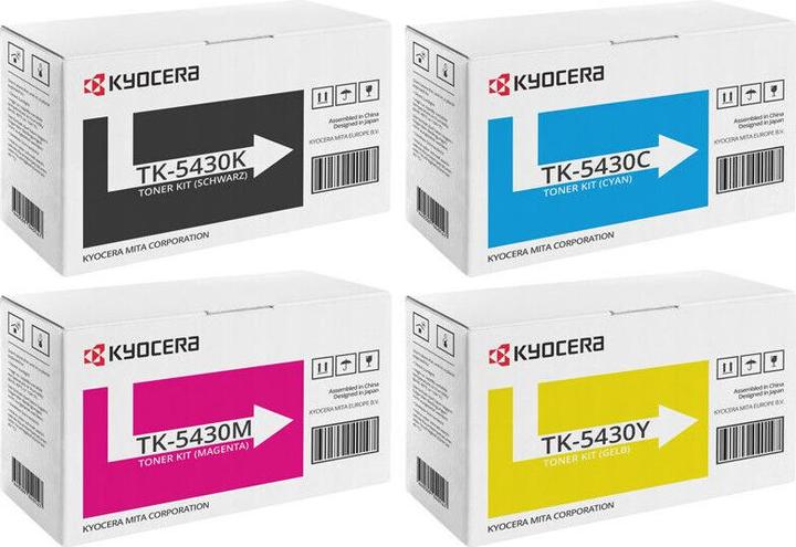Produktbild Kyocera 4x Original Toner TK-5430 ECOSYS MA2100cfx MA2100cwfx PA2100cwx PA2100cx
