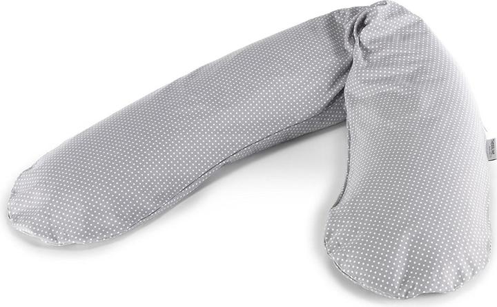 Produktbild Theraline Das Original Stillkissen Punkte grau (190 cm)