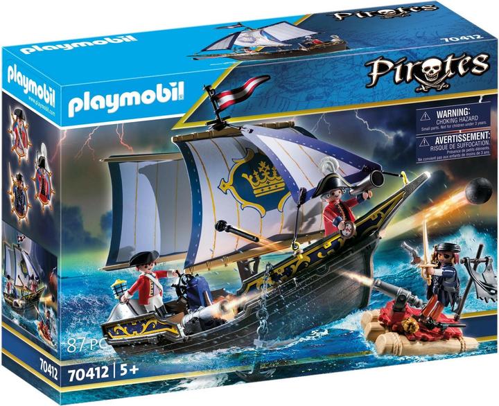 Playmobil Rotrocksegler (70412, Playmobil Pirates)