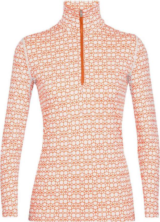 Actual product image Icebreaker 250 Vertex LS Half Zip Alpine Geo (XL)