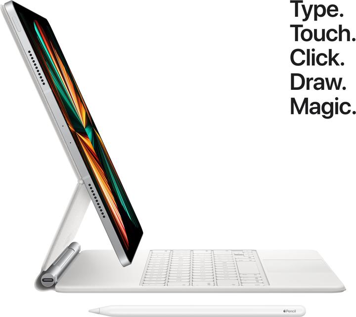 Produktbild Apple iPad Pro 2021 (5. Gen) (5G, 12.90", 256 GB, Silver)