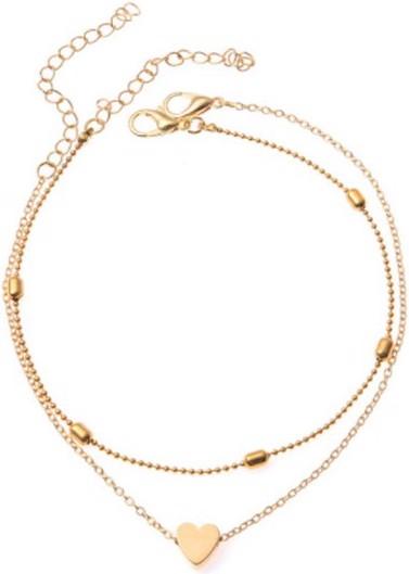 Image du produit MU Style Bracelet de cheville (Métal, 22 cm)