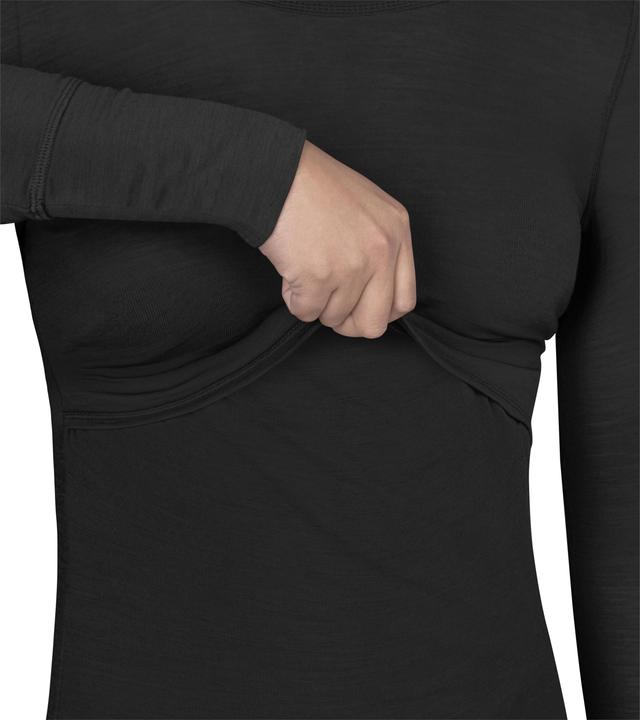 Image du produit Normani Sous-vêtements en mérinos - Ensemble de maternité - T-shirt à manches longues et caleçon - 8795 (XS)