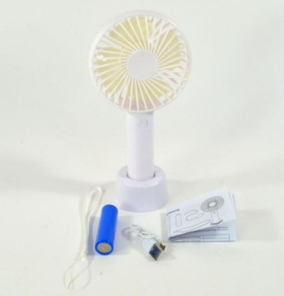 Produktbild Kögler Handventilator mit Standfuss, in FensterboxH: 21cm B: 10,5cm T: 6,5cm