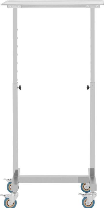Actual product image Steinberg Instrument Trolley - mobile - 60 x 40 mm - height adjustable - stainless steel / rubber