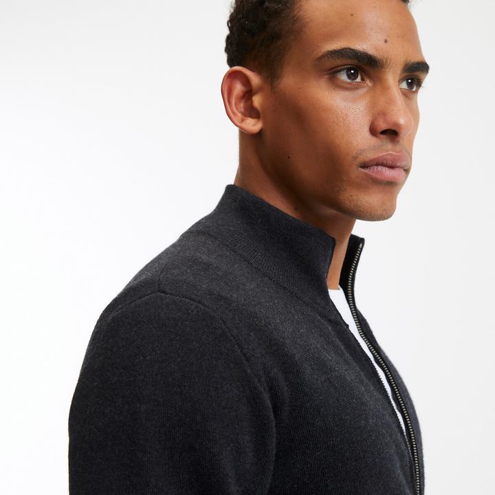 Immagine prodotto La Redoute Collections Cardigan in lana merino con cerniera (S)