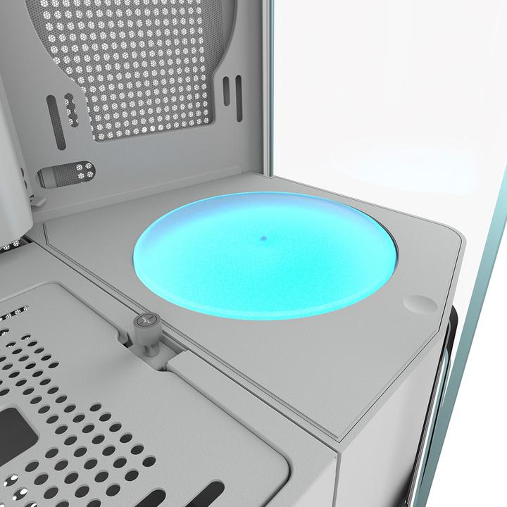 Produktbild Cougar Boitier Moyen Tour E-ATX FV270 RGB avec panneaux vitrés (Blanc) (mATX, Mini-ITX, ATX, SSI CEB)
