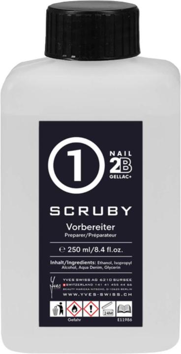 Actual product image Yves Swiss 2B Gellac+ - GEL 2B Scruby (250 ml)