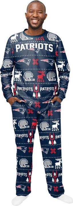 Foco New England Patriots Ugly Pajama S (S)