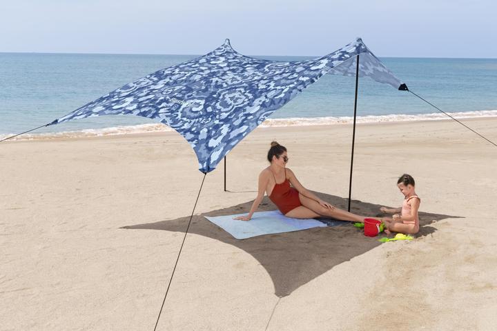 Produktbild Bestway Tent Polyester Shade 210x210x198 cm Beach 68145 (Strandzelt + Strandmuschel, 3.67 kg, 4 Personen)