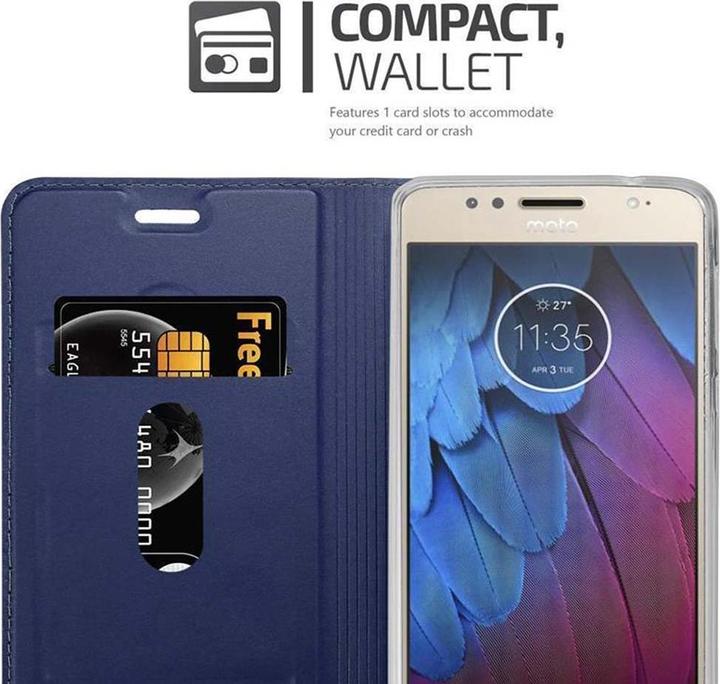Produktbild Cadorabo Book Classy Style Cover (Motorola Moto G5S Plus)