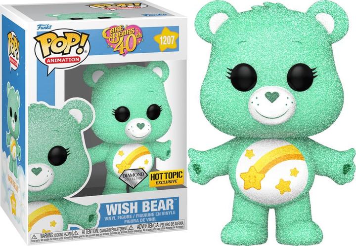Actual product image Funko POP! Care Bears 40Th Wish Bear (1207) EXM