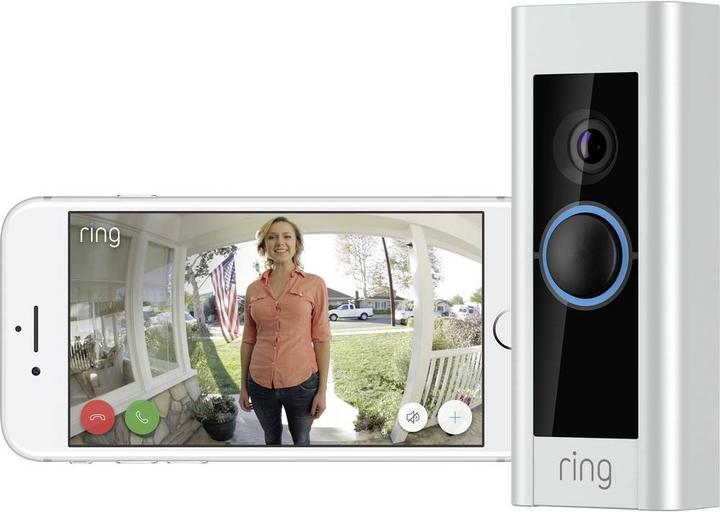 Image du produit Ring Sonnette vidéo Pro + adaptateur secteur (WiFi)