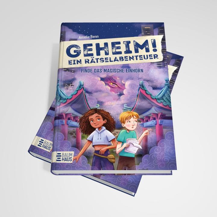 Produktbild Geheim! Ein Rätselabenteuer - Finde das magische Einhorn - Band 8 (Deutsch, Amelie Benn, 2025)