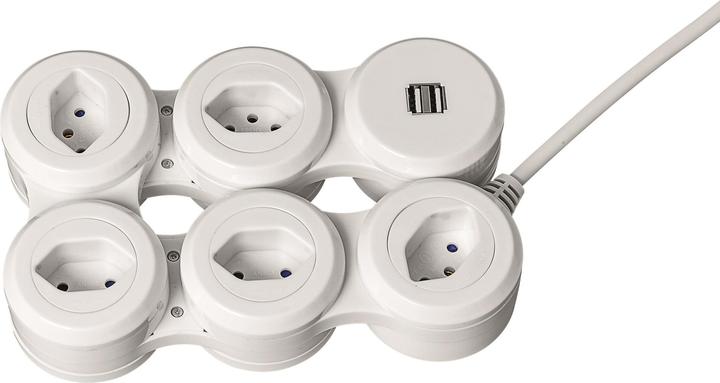 Produktbild Steffen Snake (5 x, USB-A, Typ 13, 2 m)