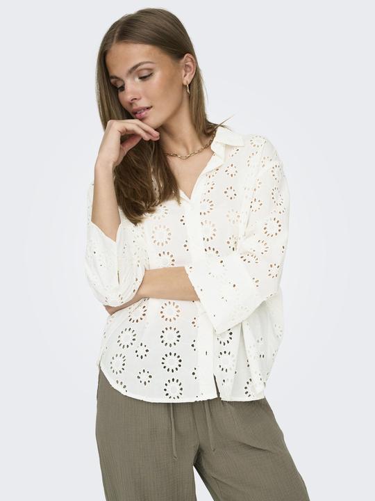 Image du produit JdY Coupe normale Col chemise Manches longues Coupe volumineuse des bras Chemise (S)