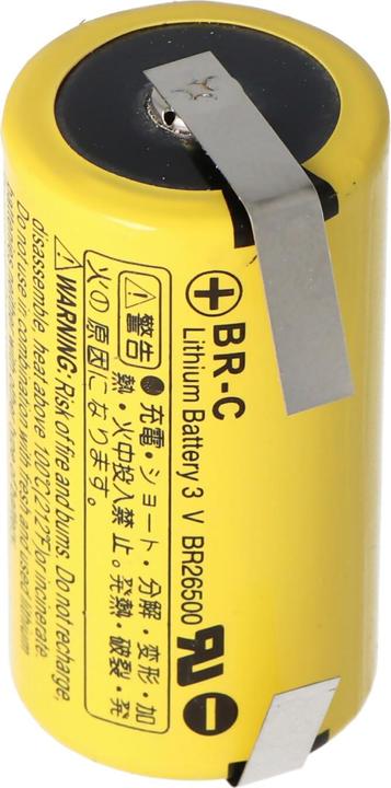 Produktbild Panasonic Akku BR-C Lithium Batterie Baby mit Lötfahnen in U-Form (1 Stk., Gerätespezifisch, 5000 mAh)
