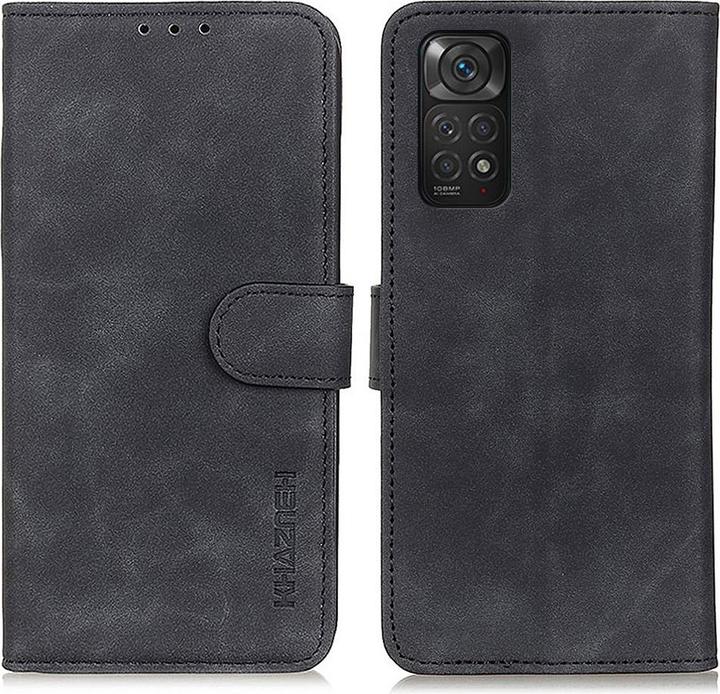 Produktbild Cover-Discount Xiaomi Redmi Note 11 / 11S - Leder Etui Hülle schwarz (Xiaomi Redmi Note 11)