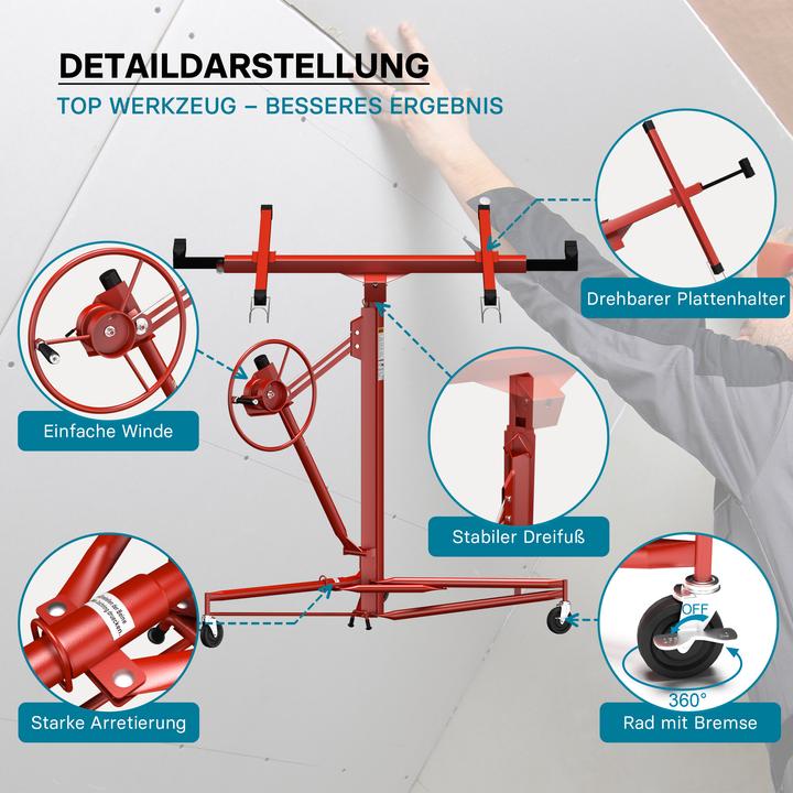 Produktbild Wiltec Plattenheber