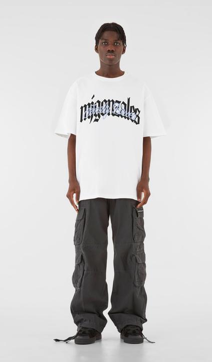 Produktbild Mjgonzales MJG Heavy Oversized Tee – Eternally Blessed Logo - 165557 (S)
